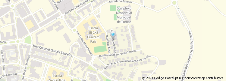 Mapa de Rua Romualdo Mela