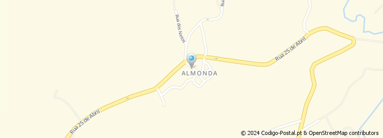 Mapa de Almonda