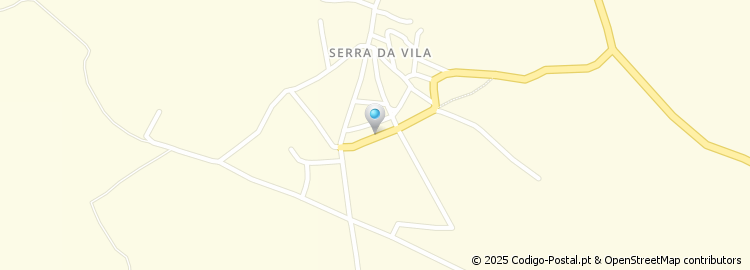 Mapa de Rua da Sede Velha