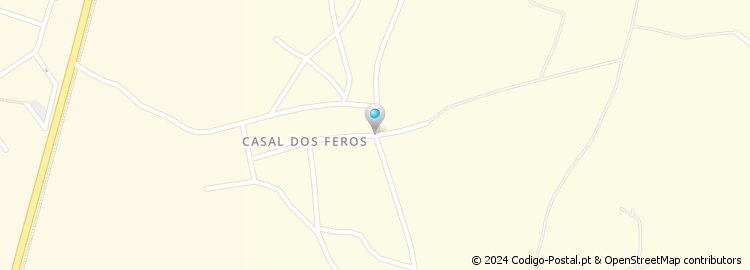 Mapa de Rua Vale da Casa