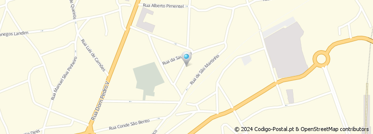 Mapa de Rua António Manuel Fonseca Sampaio