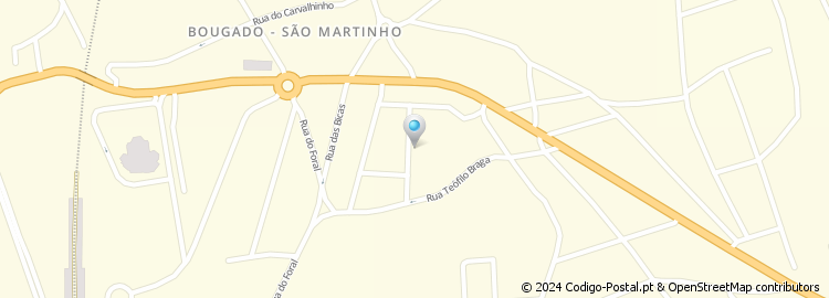 Mapa de Rua Garcia Horta