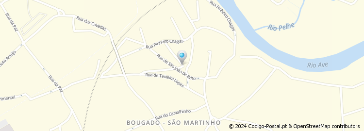 Mapa de Rua Gonçalo Aires Bandaria