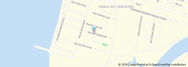 Mapa de Rua dos Emigrantes