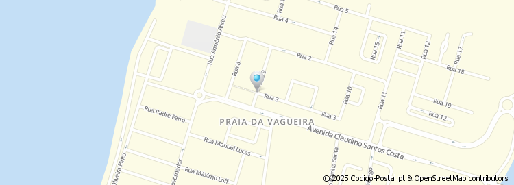 Mapa de Rua Nove