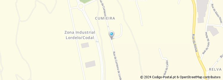 Mapa de Rua da Cumieira