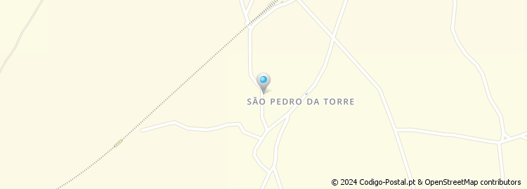 Mapa de Rua do Poço