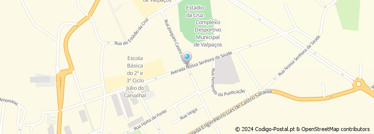 Mapa de Rua Joaquim Castro Lopo