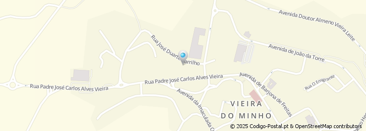 Mapa de Rua Agostinho João Fernandes Almeida