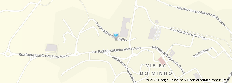 Mapa de Rua da Lameira