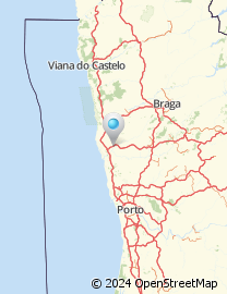 Mapa de Rotunda dos Fundadores de Vila do Conde