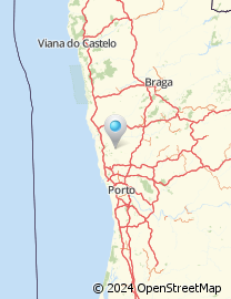 Mapa de Rua da Fonte da Pedra