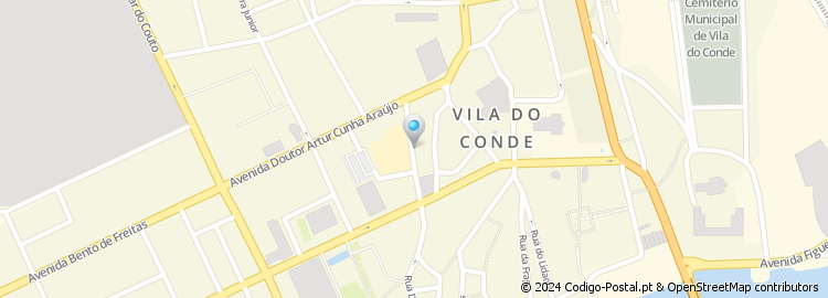 Mapa de Rua Doutor António de Andrade