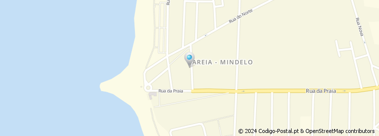 Mapa de Rua Mares da Portela