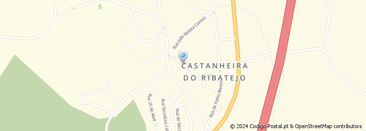 Mapa de Beco do Calista