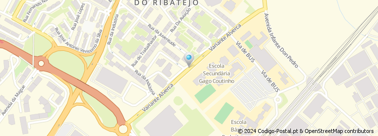 Mapa de Rua Casal das Ervas