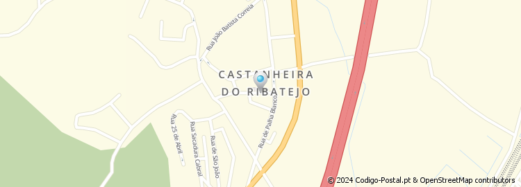 Mapa de Rua da Igreja