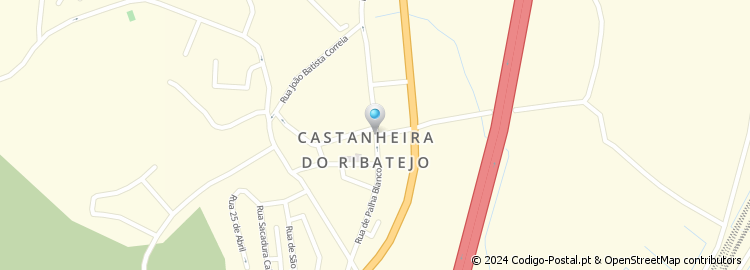 Mapa de Rua do Regedor