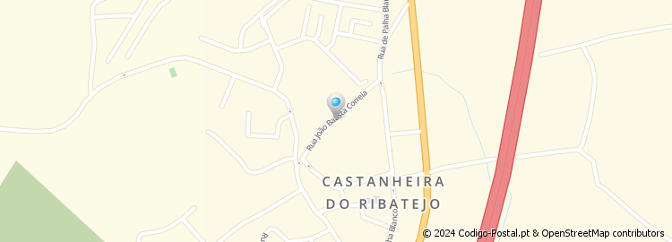 Mapa de Rua João Baptista Correia