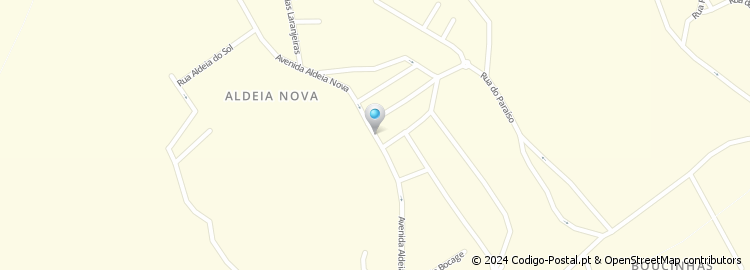 Mapa de Avenida da Aldeia Nova