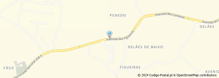 Mapa de Avenida das Figueiras