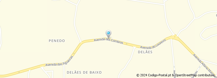 Mapa de Avenida dos Combros