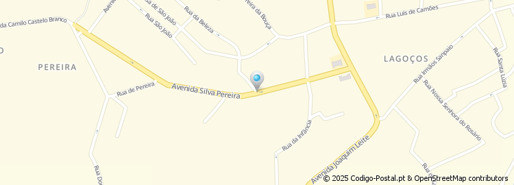 Mapa de Avenida Silva Pereira