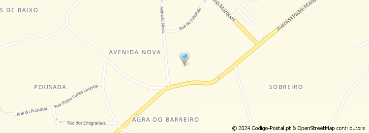 Mapa de Bairro Augusto Correia