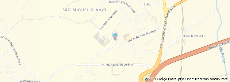 Mapa de Largo de São Miguel-O-Anjo