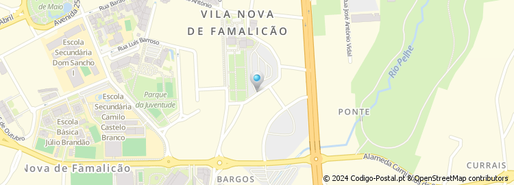 Mapa de Praça Dona Maria Ii