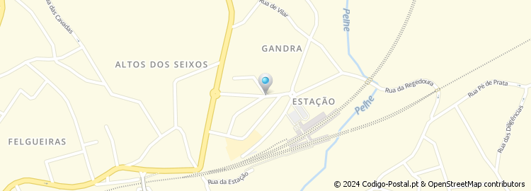 Mapa de Rua da Fonte dos Castanheiros