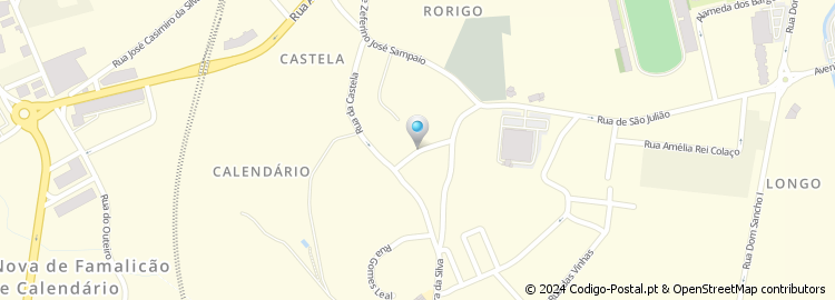 Mapa de Rua de Castela