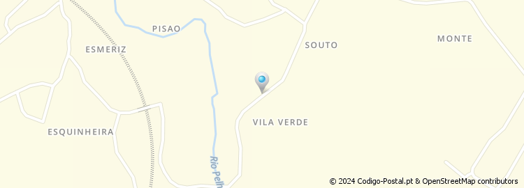 Mapa de Rua de Vila Verde