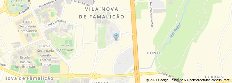 Mapa de Rua do Ferrador