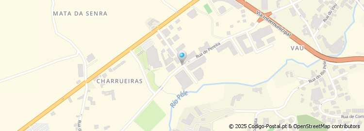 Mapa de Rua dos Laborins