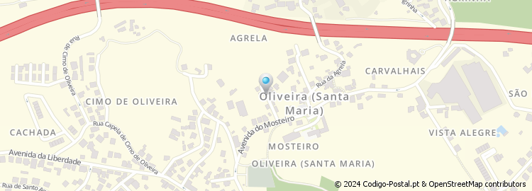 Mapa de Rua Padre Manuel Francisco de Carvalho