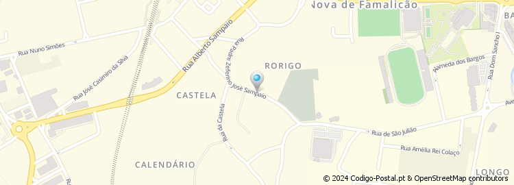 Mapa de Rua Padre Zeferino José Sampaio