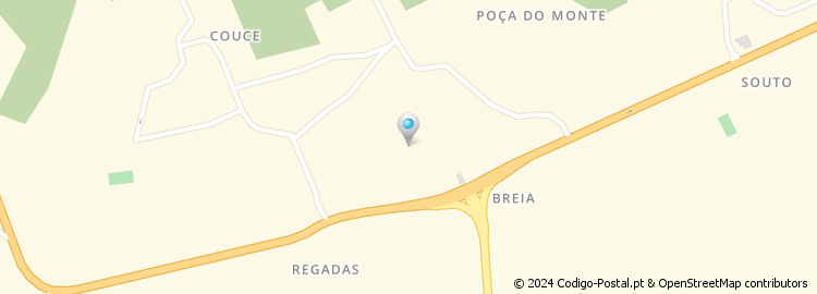 Mapa de Travessa da Breia de Cima