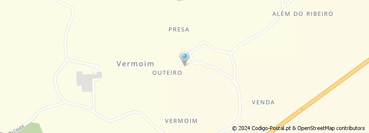 Mapa de Travessa da Presa