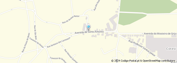 Mapa de Avenida de Santo António