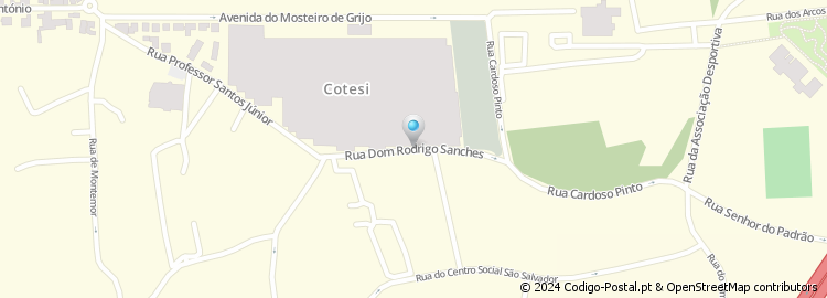 Mapa de Rua Dom Rodrigo Sanches