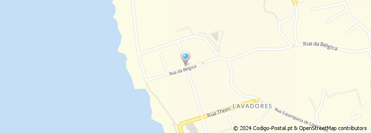 Mapa de Rua Jorge Dias