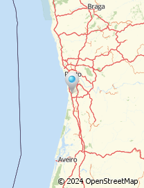 Mapa de Rua Nova de Matosinhos