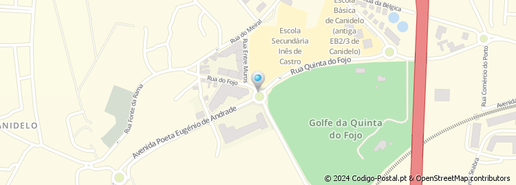 Mapa de Rua Quinta do Fojo