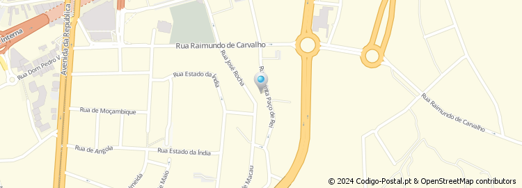 Mapa de Rua Quinta Paço de Rei