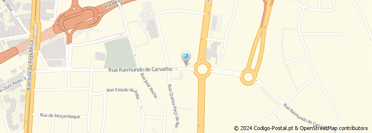 Mapa de Rua Raimundo Carvalho