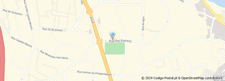 Mapa de Rua Rei Ramiro