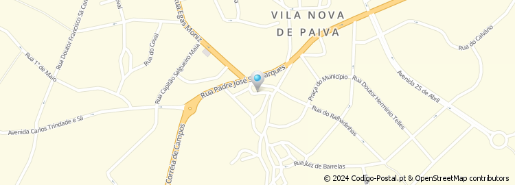 Mapa de Rua da Valada