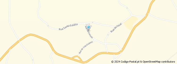 Mapa de Rua da Estrada