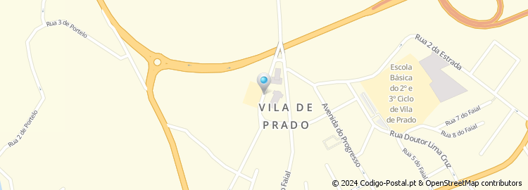 Mapa de Rua Pedro Ferreira Alves ( Enfermeiro )